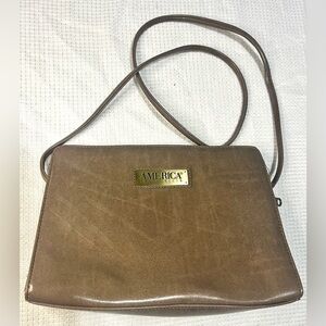 Perry Ellis America Brown Crossbody Purse